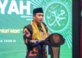 Foto: Wali Kota Pasuruan menyampaikan sambutan di Balappan 2025
