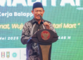 Foto: Pak Abu Nasir memberikan sambutan di Balappan 2025