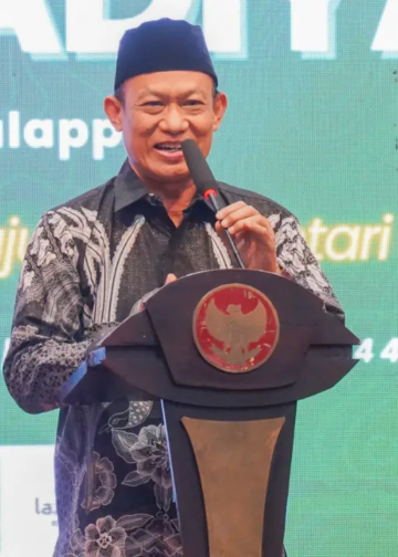 Foto: Pak Abu Nasir memberikan sambutan di Balappan 2025