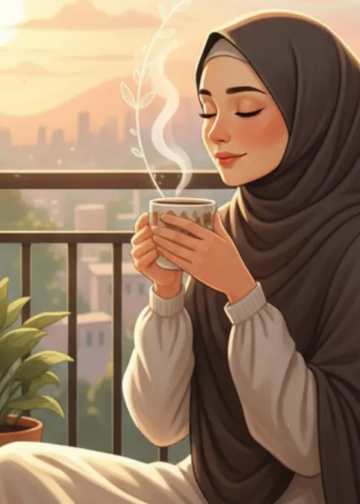 Ilustrasi Mindfulness by Gemini AI