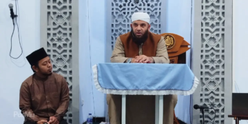 Tausyiyah Syekh Muhammad Hamd di Masjid Al-Ukhuwah/Yogi Arfan