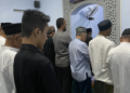 Salat Gerhana di Masjid Al-Ukhuwah/Yogi Arfan