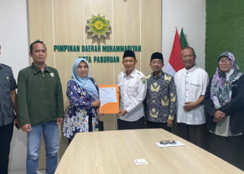 Menuju 2029, Bawaslu dan Muhammadiyah Kota Pasuruan resmi bersinergi kawal demokrasi bersih dan berintegritas.