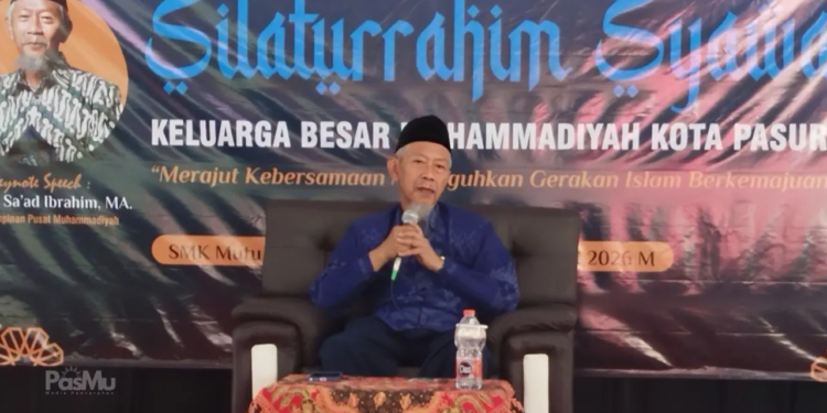 Pesan mengejutkan Dr. KH. Sa’ad Ibrahim soal Islam berkemajuan mengguncang Silaturahim Syawal Pasuruan