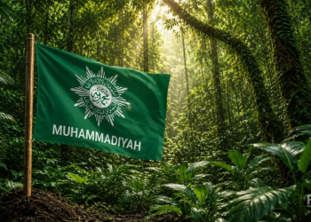 Ilustrasi Hutan Wakaf Muhammadiyah/Generate by AI