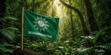 Ilustrasi Hutan Wakaf Muhammadiyah/Generate by AI