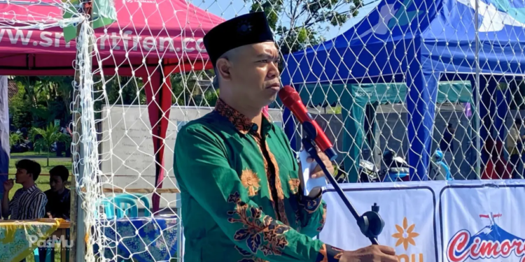 Kepala SMK Mutu Kota Pasuruan, Moch. Taufik/Yogi Arfan
