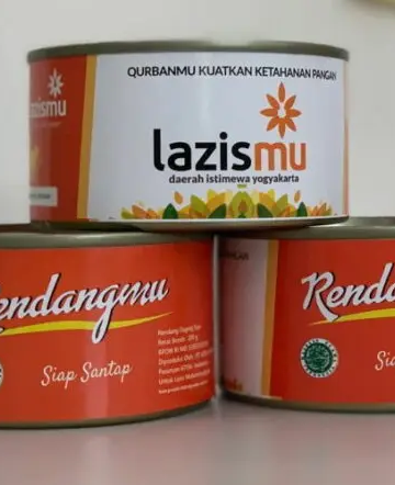 Rendangmu adalah kaleng penyelamat nyawa yang menjaga martabat dan gizi korban bencana Indonesia/Ilustrasi Lazismu