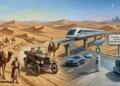 Islam menyatukan iman, ilmu, dan etika dalam setiap evolusi transportasi demi kemaslahatan umat/Ilustrasi Joesi