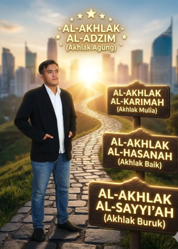 Kemuliaan manusia tidak diukur harta atau jabatan, melainkan akhlak dan ketakwaannya. (Ilustrasi: AI)