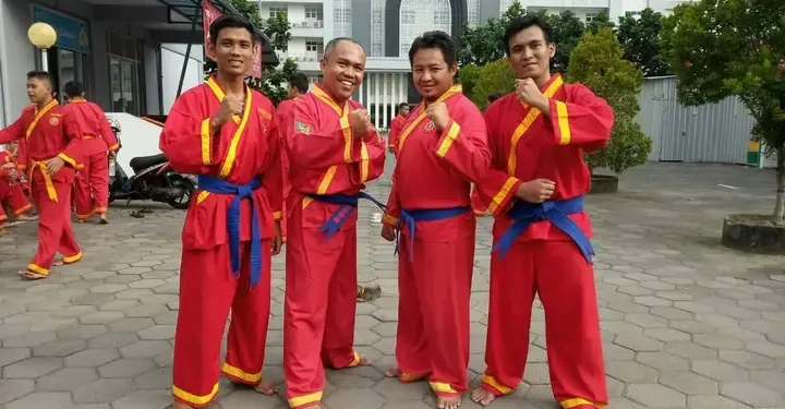 Sabuk biru bukan hadiah, melainkan saksi bisu perjuangan panjang kader Tapak Suci yang tak kenal lelah. (Foto:Nashrul Mu'minin/Pasmu.id)