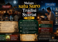 Malam 1 Suro tradisi budaya, bukan syariat. Isi dengan ibadah, jauhi mitos kesialan. (Ilustrasi: AI)
