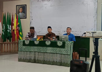 Bimtek Audit Keuangan Internal AUM memperkuat akuntabilitas, transparansi, profesionalisme, dan keberlanjutan sekolah Muhammadiyah. (foto: Royce/pasmu.id)