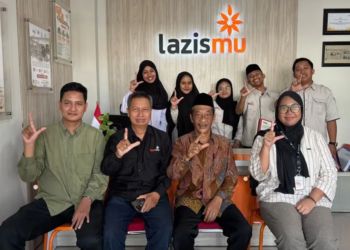 Lazismu Kota Pasuruan diaudit eksternal untuk menjaga akuntabilitas dan transparansi pengelolaan dana umat tahun 2025. (Foto: M. Iqbal Septiawan/pasmu.id)