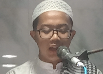 Ustadz Muhammad Taqiyyudin (Santri SPEAM) mengajak muhasabah diri, karena hisab akhirat pasti datang dan tak bisa ditawar. (foto: Firnas/pasmu.id)