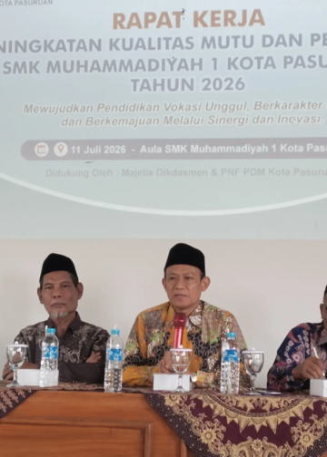 Raker SMK Mutu memperkuat sinergi, loyalitas, dan komitmen bersama menuju sekolah unggul, berkarakter, dan berkemajuan. (foto: Fiqo/pasmu.id)