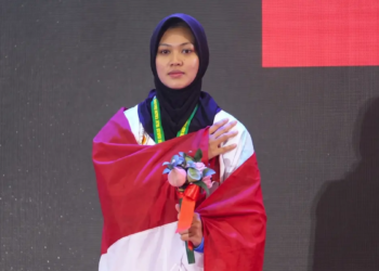 Kirana Tias Savira naik podium di  10th Asian Pencak Silat Championship 2026/news.ums.ac.id