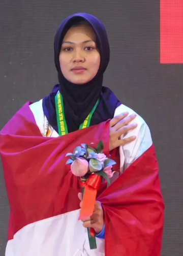 Kirana Tias Savira naik podium di 10th Asian Pencak Silat Championship 2026/news.ums.ac.id