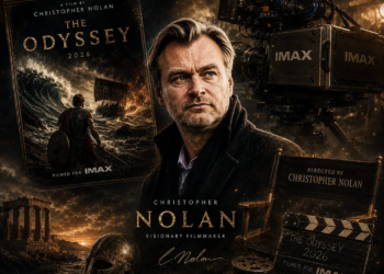 Christopher Nolan membuktikan teknologi IMAX terus berevolusi demi mendekatkan sinema pada realitas visual yang autentik. (Ilustrasi: AI)
