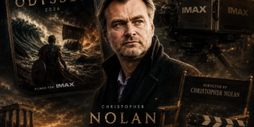 Christopher Nolan membuktikan teknologi IMAX terus berevolusi demi mendekatkan sinema pada realitas visual yang autentik. (Ilustrasi: AI)