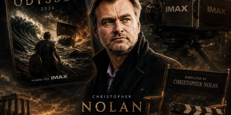 Christopher Nolan membuktikan teknologi IMAX terus berevolusi demi mendekatkan sinema pada realitas visual yang autentik. (Ilustrasi: AI)