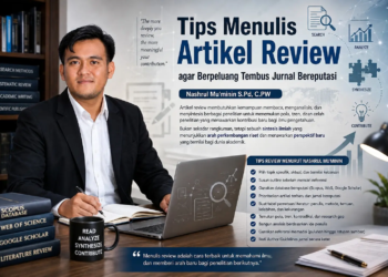 Artikel review adalah sintesis kritis, bukan sekadar rangkuman, yang menawarkan perspektif baru dari analisis literatur. (Ilustrasi: AI)