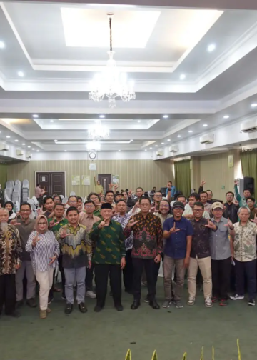 PasMu Media ikut Jambore AfiliasiMu #3 di UMJ untuk perkuat syiar digital Muhammadiyah di Pasuruan. ( Foto : Yogi/pasmu.id )