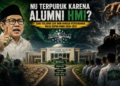 Polemik HMI vs PMII di Muktamar NU jangan mengalihkan dari tugas besar membangun organisasi. (Ilustrasi: AI)
