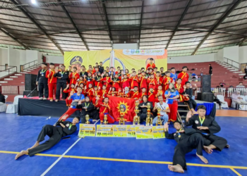 Kontingen Tapak Suci Kota Pasuruan borong puluhan medali dan Juara Umum Remaja Madinah van Java 2.(foto: istimewa)