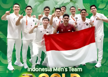 Indonesia rebut emas pertama Asian Games 2026 usai bekuk Tiongkok 3-2 dalam drama penuh kejutan
