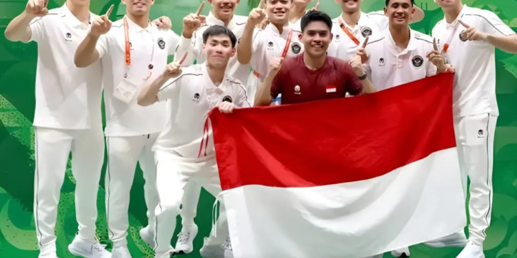 Indonesia rebut emas pertama Asian Games 2026 usai bekuk Tiongkok 3-2 dalam drama penuh kejutan